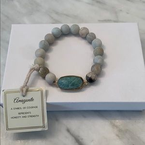 ⭐️Amazonite gemstone bracelet ⭐️